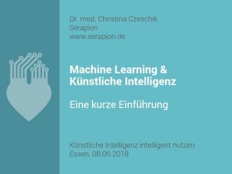 Künstliche Intelligenz, Vortrag von Dr. Christina Czeschik
